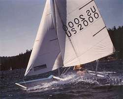 Sea Spray on Lake